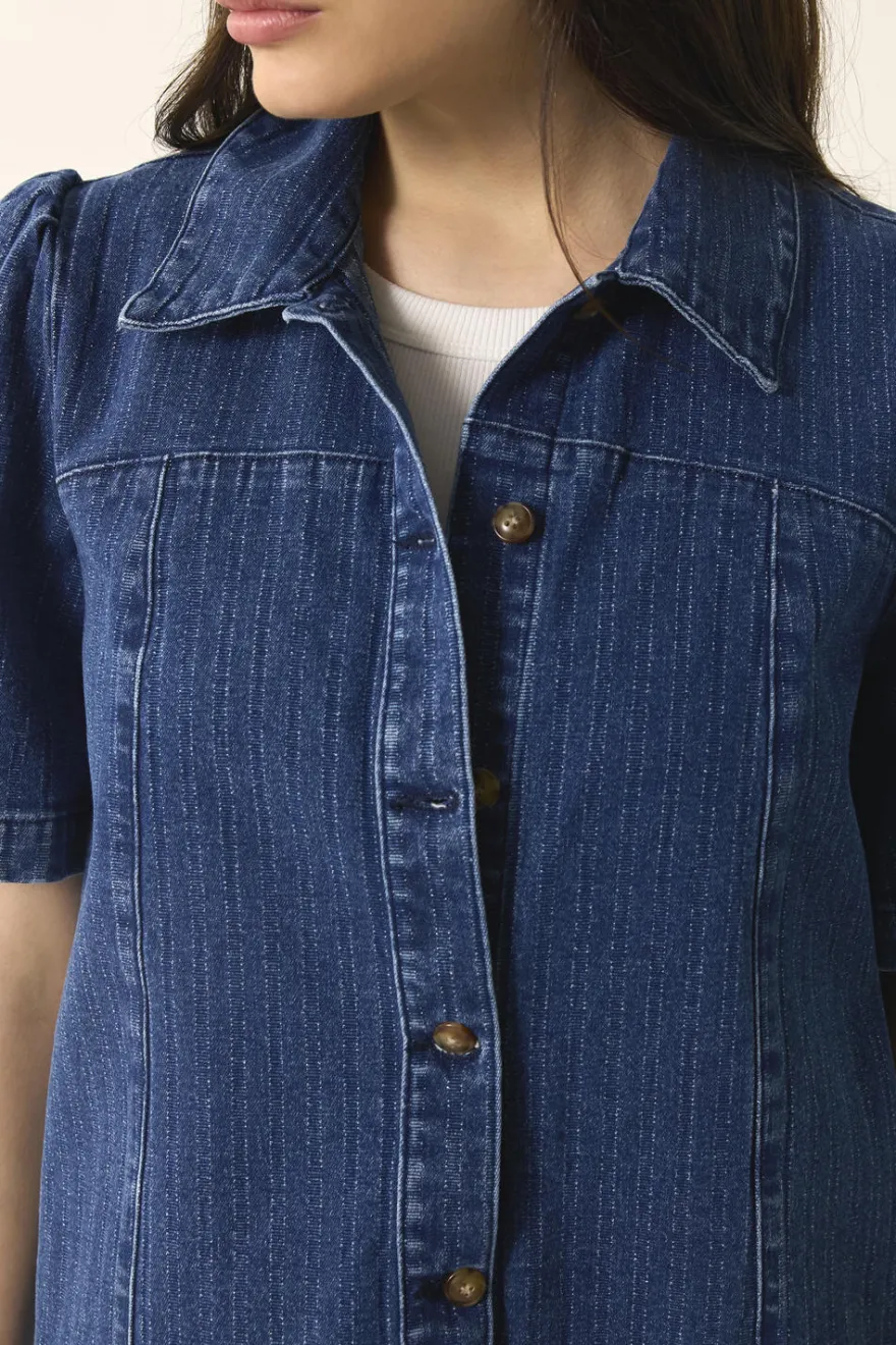 Online Des Petit Hauts Robe Loumina MIDDLE BLUE