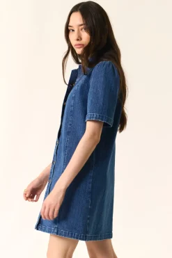 Online Des Petit Hauts Robe Loumina MIDDLE BLUE