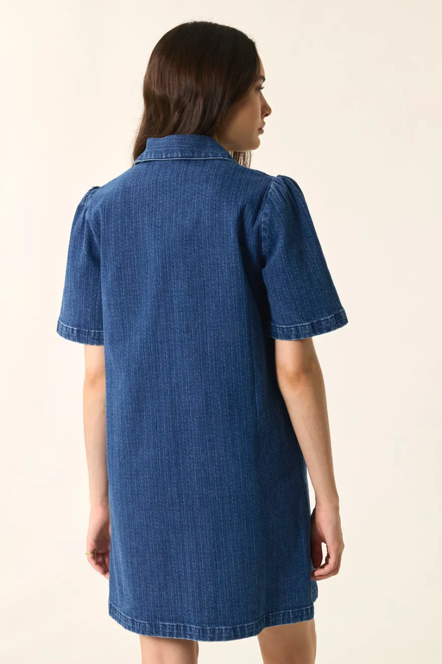 Online Des Petit Hauts Robe Loumina MIDDLE BLUE