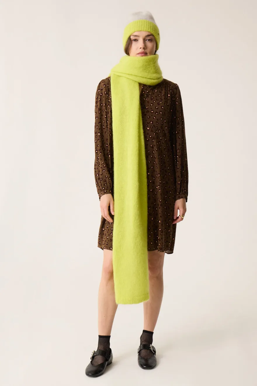 Clearance Des Petit Hauts Robe Solene LEO KAKI