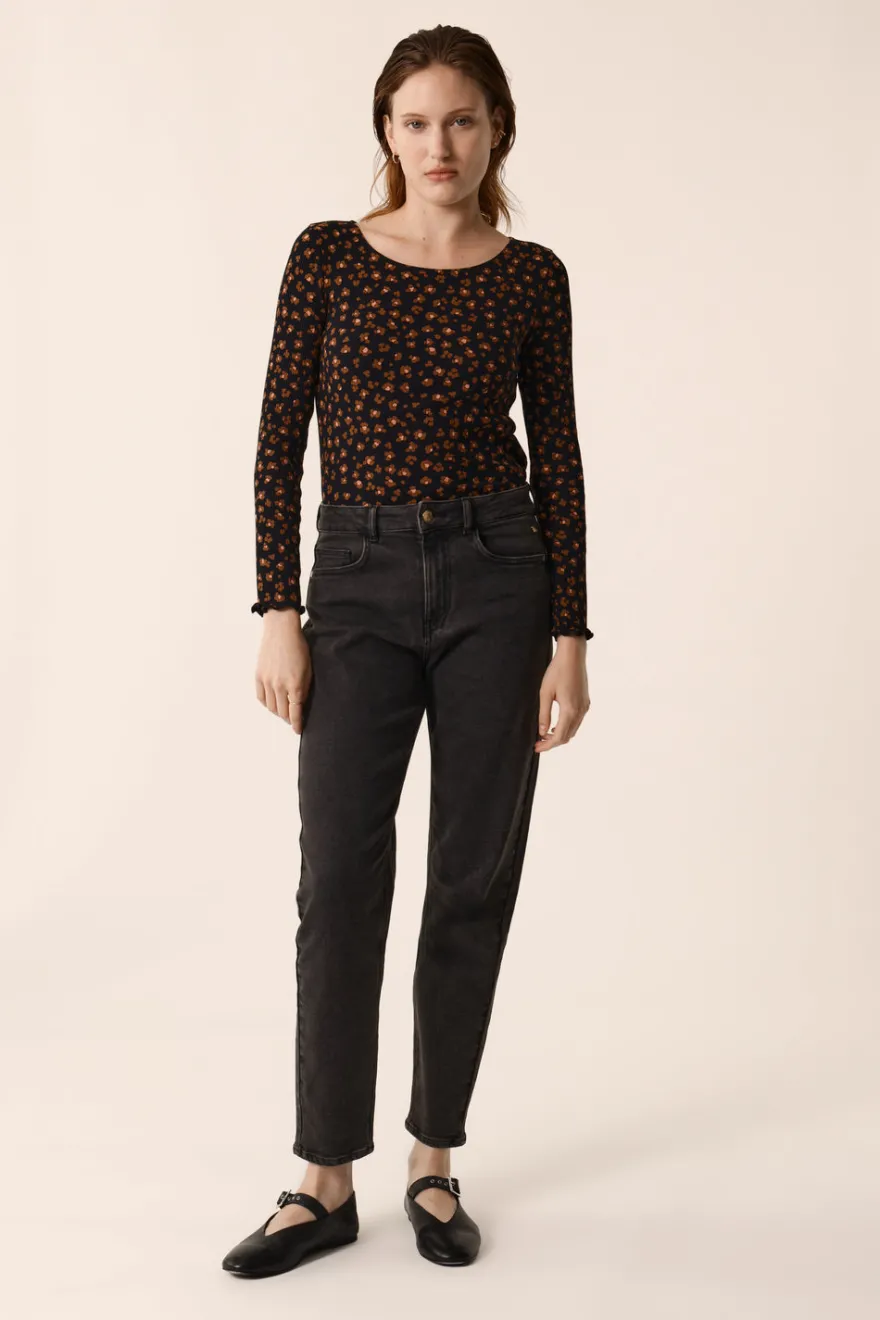 Discount Des Petit Hauts Tee-shirt Hailey LEO NOIR