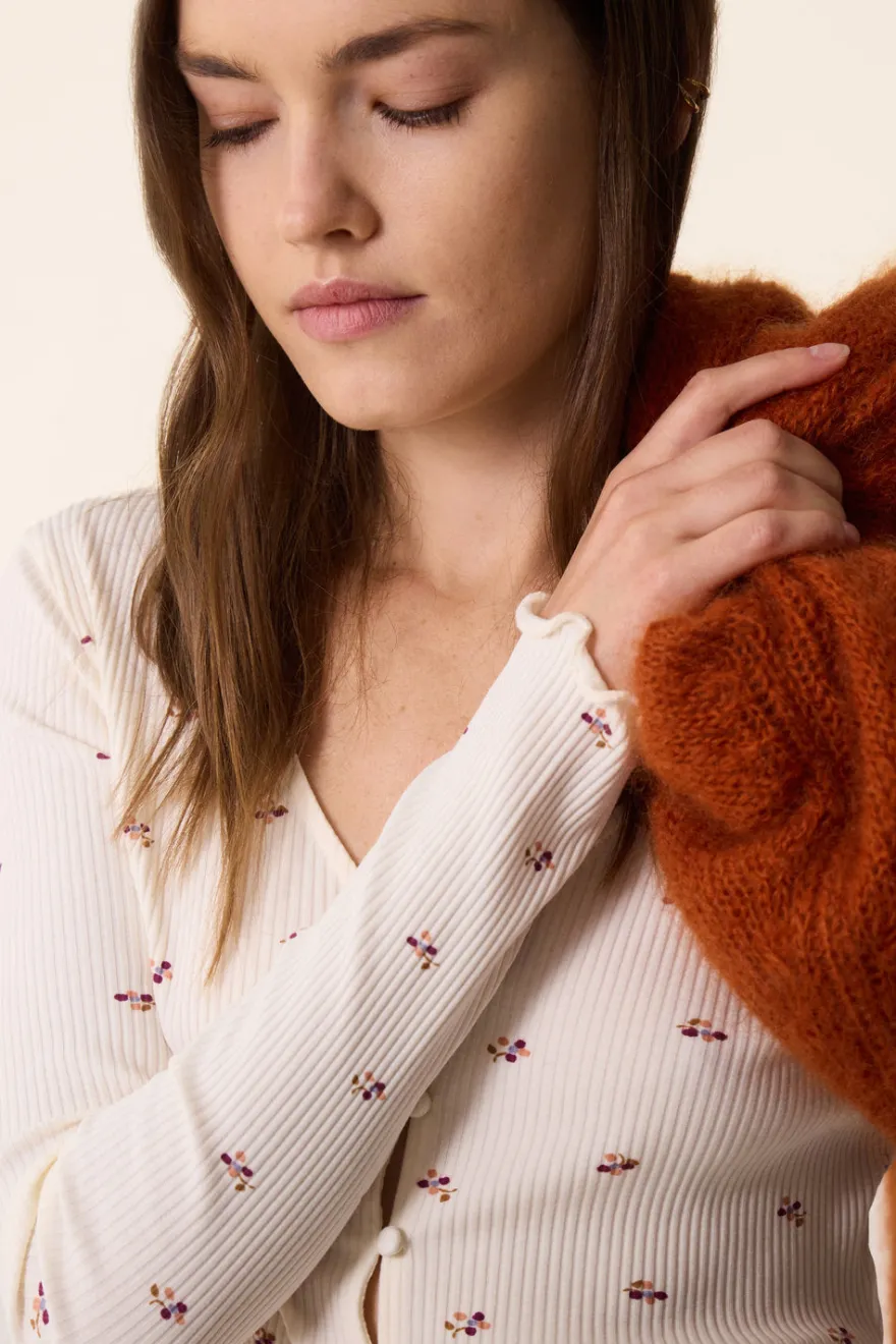 Sale Des Petit Hauts Tee-shirt Hashley FLORO