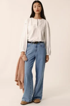 Discount Des Petit Hauts Tee-shirt Iomilie ECRU