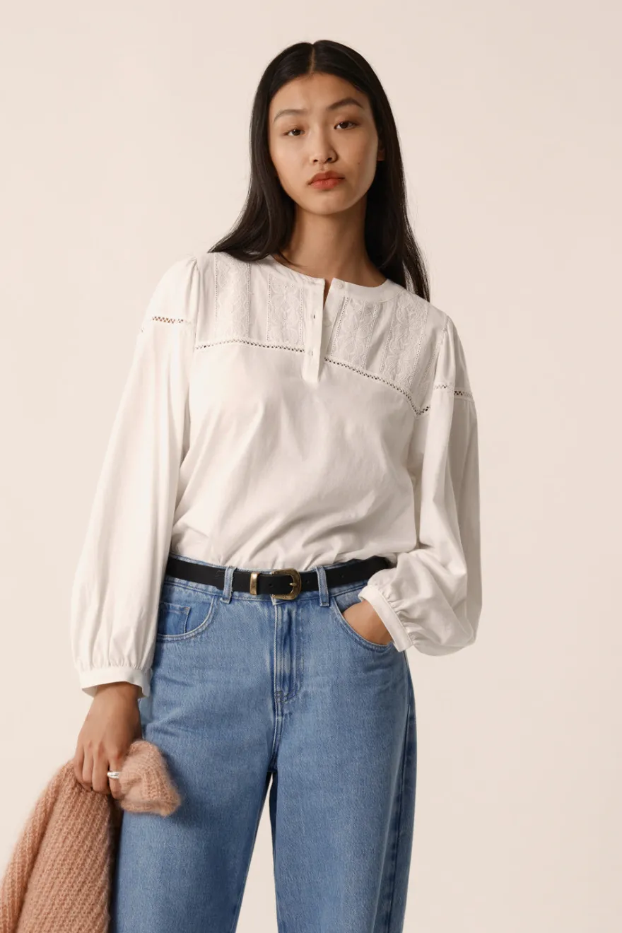 Discount Des Petit Hauts Tee-shirt Iomilie ECRU
