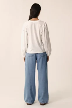 Discount Des Petit Hauts Tee-shirt Iomilie ECRU