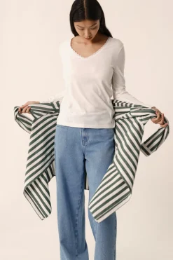 New Des Petit Hauts Tee-shirt Izolene ECRU