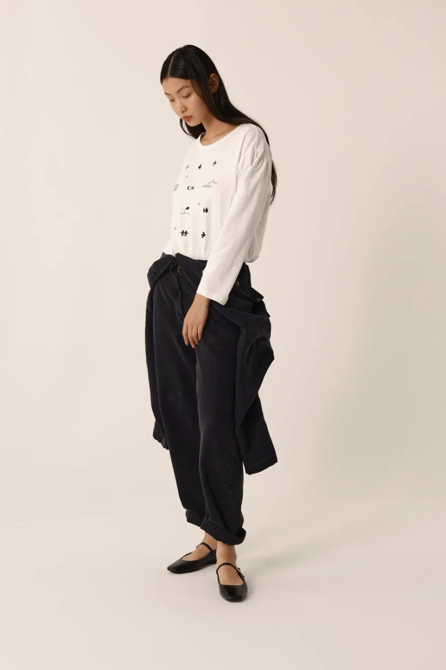 Online Des Petit Hauts Tee-shirt Janana ECRU