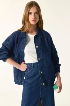 Hot Des Petit Hauts Veste Loubia INDIGO