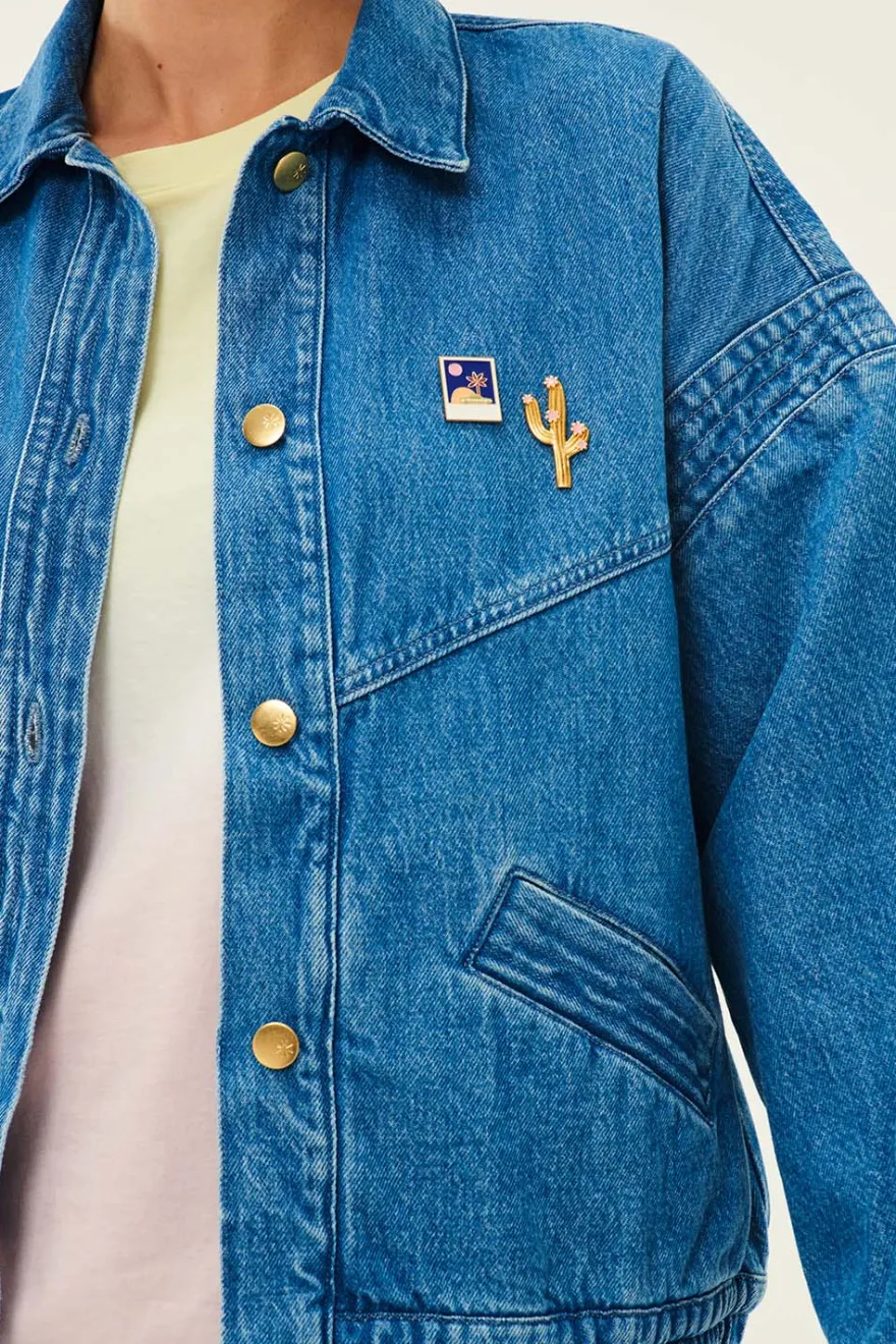 Des Petit Hauts Veste Loubia VINTAGE BLUE