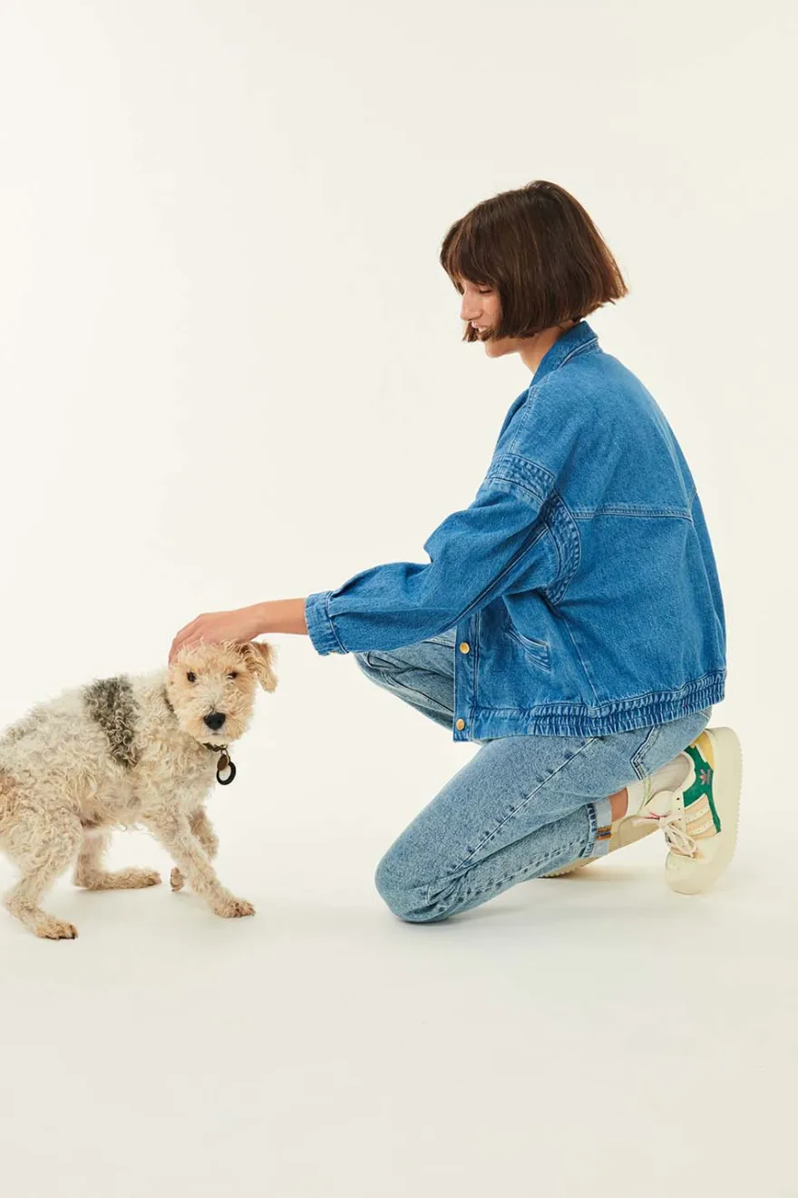 Des Petit Hauts Veste Loubia VINTAGE BLUE
