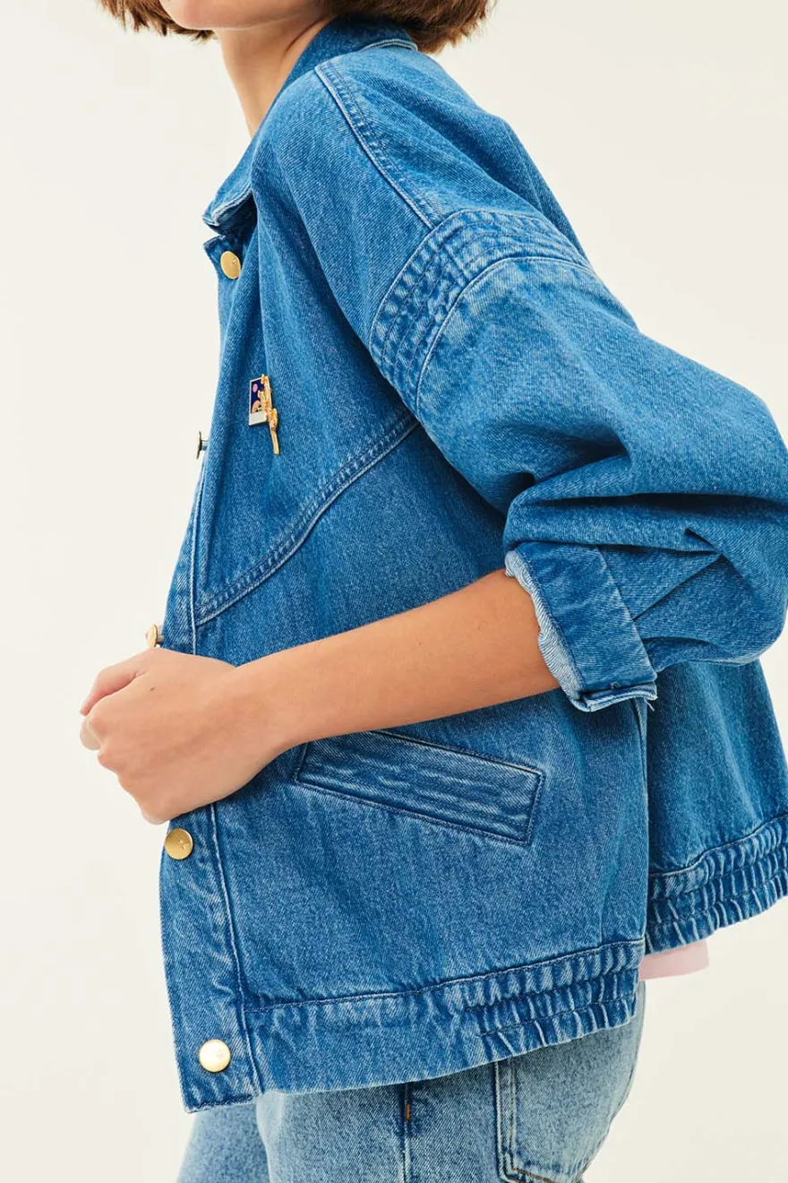 Des Petit Hauts Veste Loubia VINTAGE BLUE