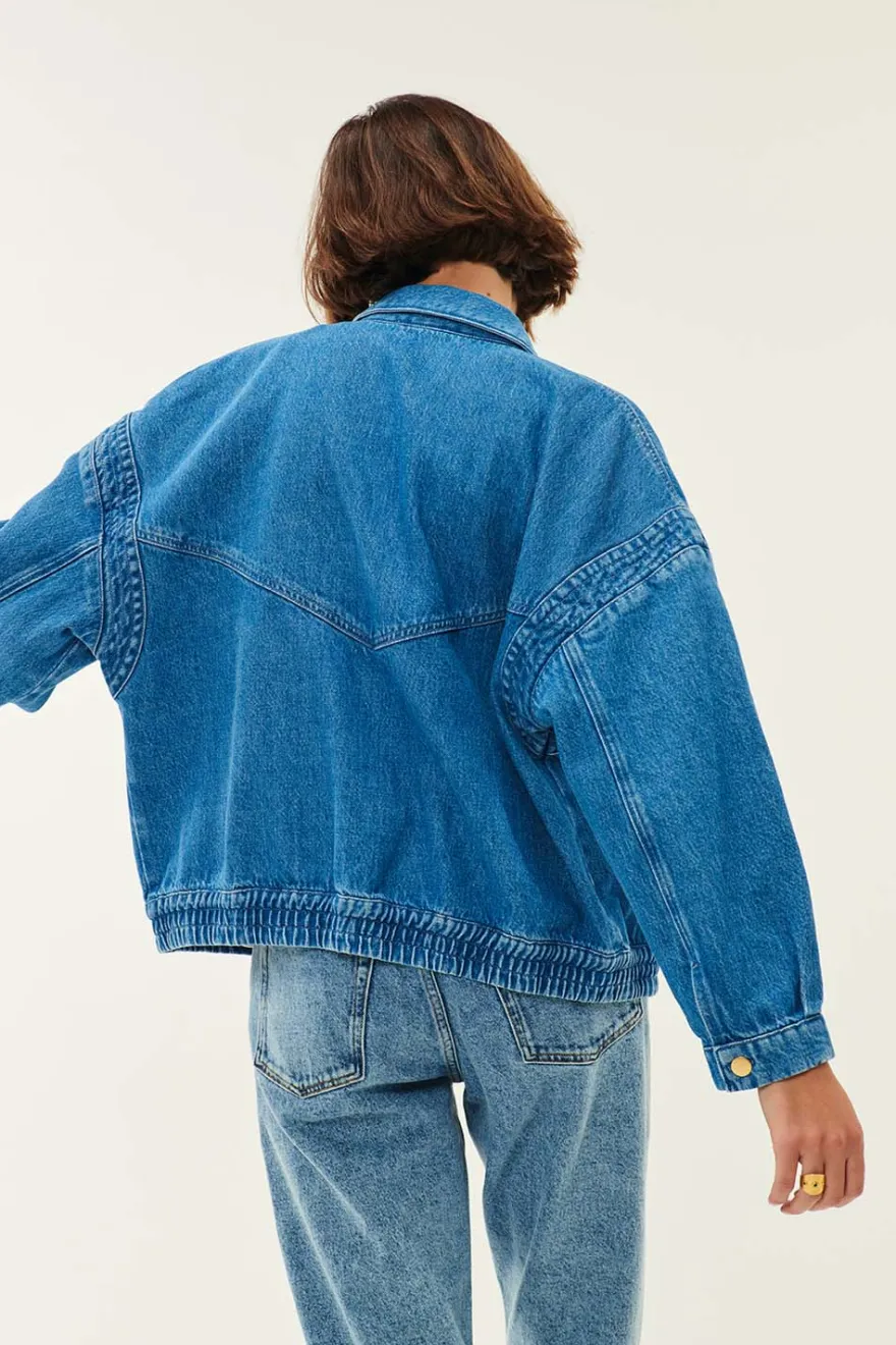 Des Petit Hauts Veste Loubia VINTAGE BLUE