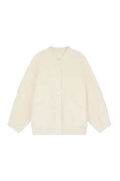 Online Des Petit Hauts Veste maille Hildou CREME