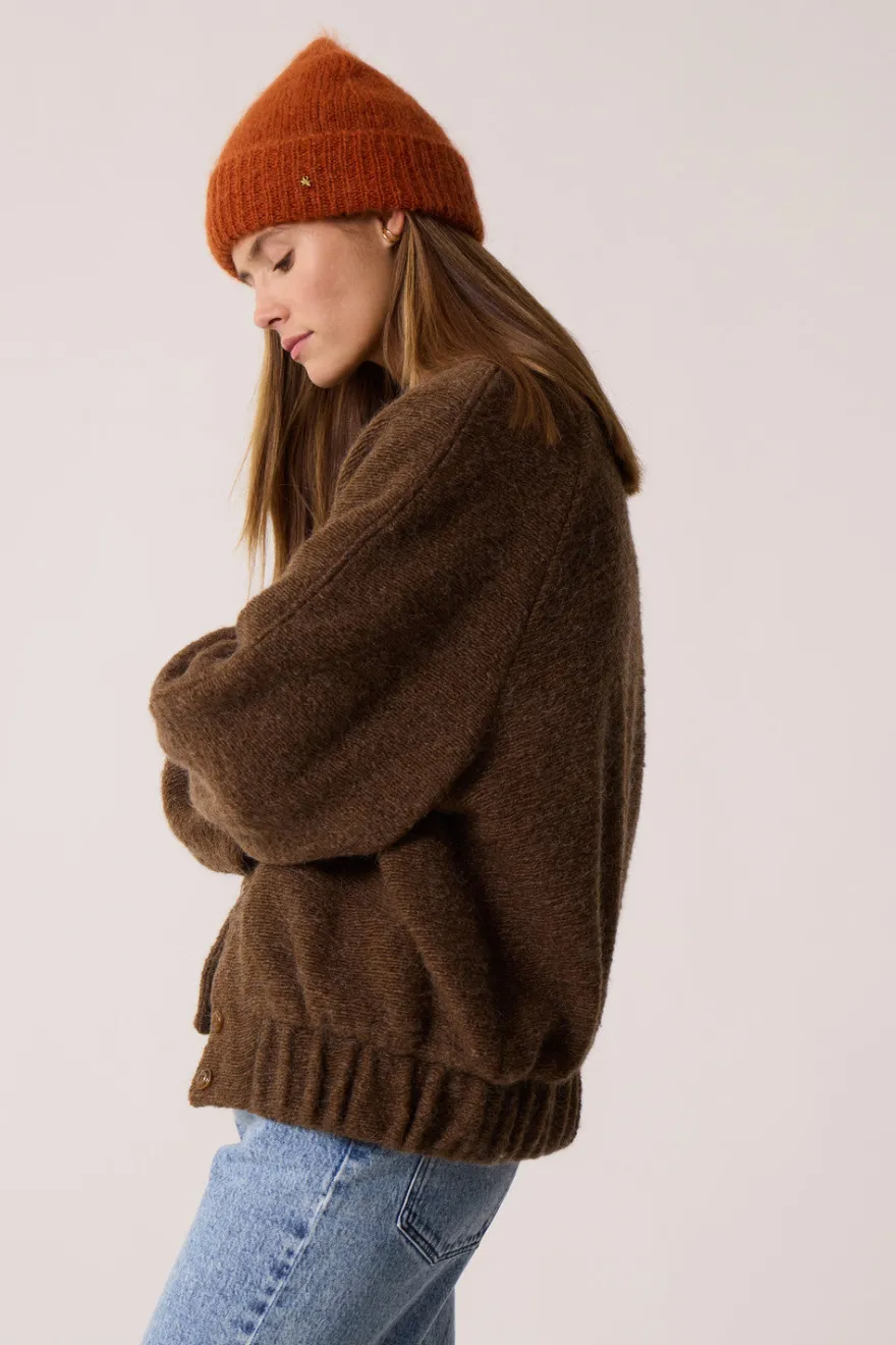 Discount Des Petit Hauts Veste maille Hildou OURS