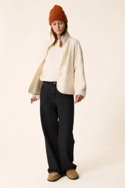 Des Petit Hauts Veste maille Zlavina CREME