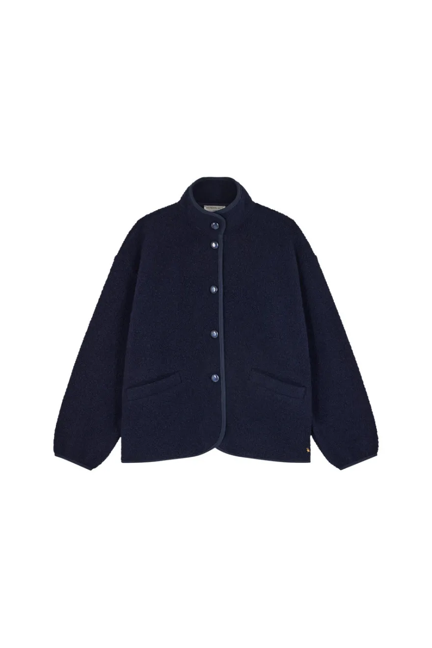 Clearance Des Petit Hauts Veste maille Zlavina MARINE
