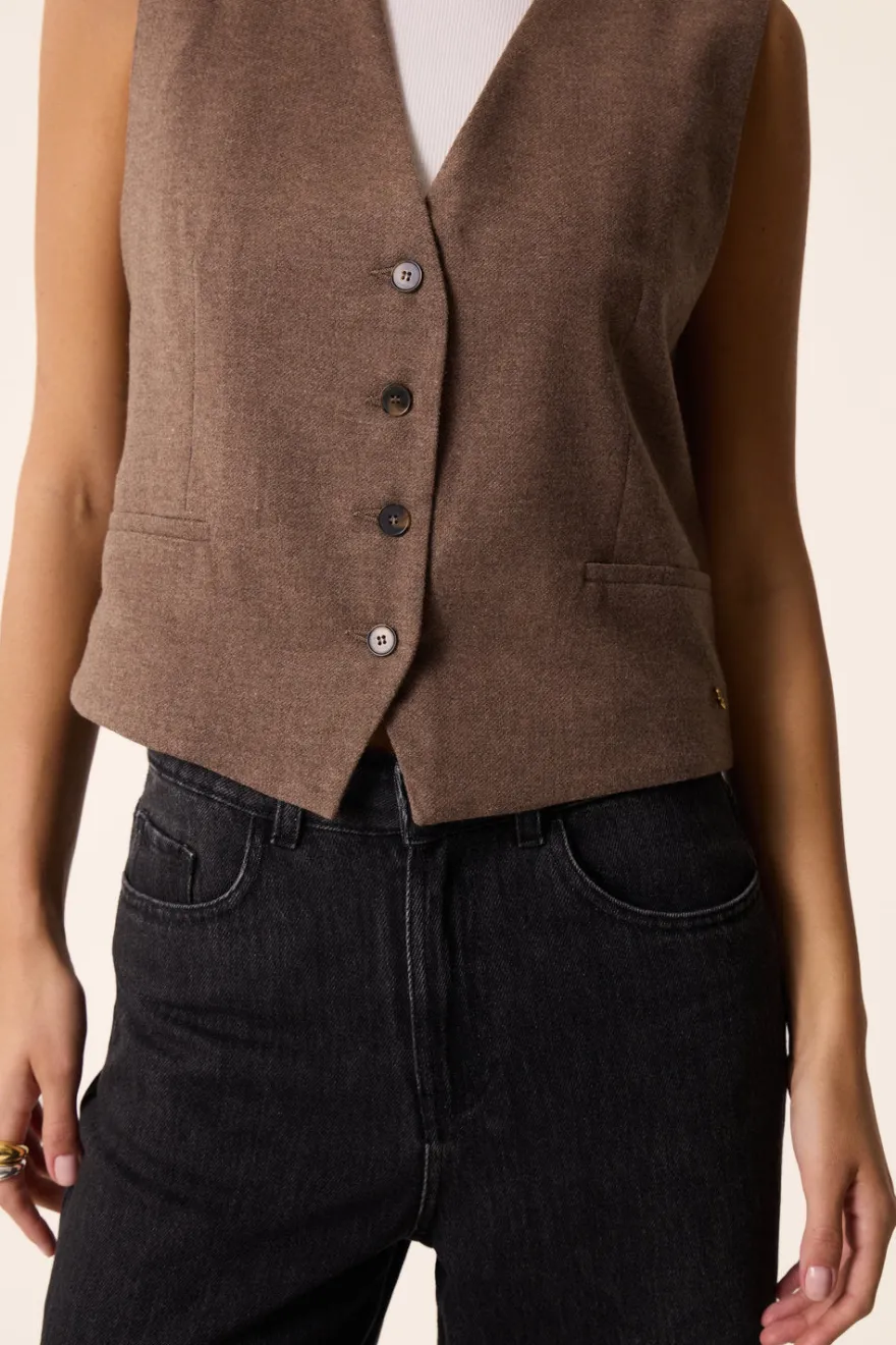 Clearance Des Petit Hauts Veste Rosetta MARMOTTE