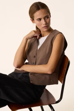 Clearance Des Petit Hauts Veste Rosetta MARMOTTE